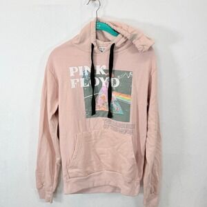 Pink Floyd The Dark Side of the Moon Graphic Hoodie Pink Women's Size S